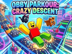 เกม Obby Parkour: Crazy Descent