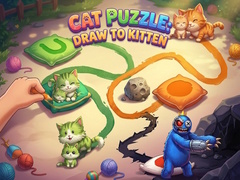 เกม Cat Puzzle: Draw To Kitten
