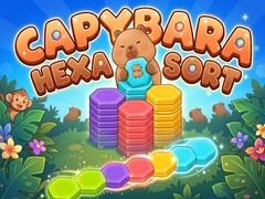 เกม Capybara Hexa Sort