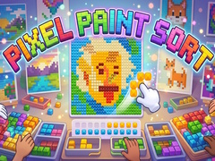 เกม Pixel Paint Sort