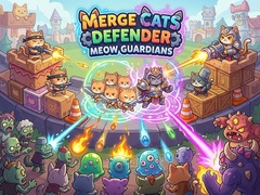 เกม Merge Cats Defender: Meow Guardians