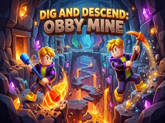 เกม Dig and Descend: Obby Mine