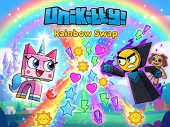 เกม Unikitty Rainbow Swap