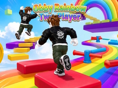 เกม Obby Rainbow Parkour Two Player