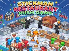 เกม Stickman Restaurant Rush Game