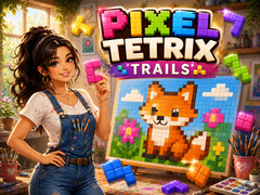 เกม Pixel Tetrix Trails