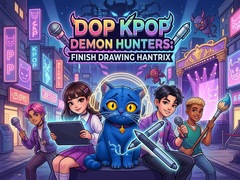 เกม DOP KPop Demon Hunters: Finish Drawing Hantrix