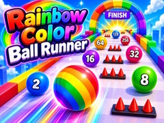เกม Rainbow Color Ball Runner