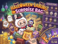 เกม Halloween Labubu Surprise Bag