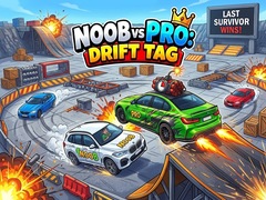 เกม Noob vs Pro: Drift Tag