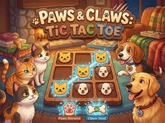 เกม Paws & Claws Tic Tac Toe