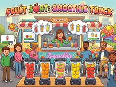 เกม Fruit Sort: Smoothie Truck