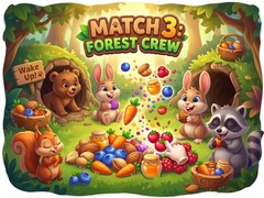 เกม Match 3 Forest Crew