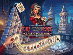 เกม Tri Towers Classic Solitaire
