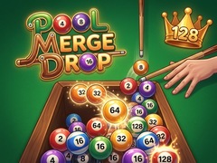 เกม Pool Merge Drop
