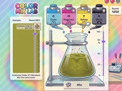เกม Color Mix Lab