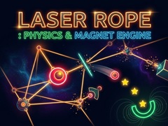 เกม Laser Rope : Physics & Magnet Engine