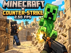 เกม Minecraft Counter Strike: 2.5D FPS