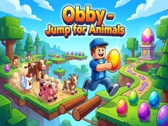 เกม Obby - Jump for Animals