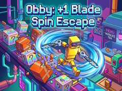 เกม Obby: +1 Blade Spin Escape
