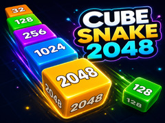 เกม Cube Snake 2048