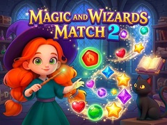 เกม Magic & Wizards Match 2
