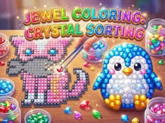 เกม Jewel Coloring: Crystal Sorting