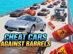 เกม Cheat cars against barrels