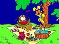 เกม Garfield online coloring