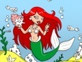 เกม Mermaid Aquarium Coloring Game